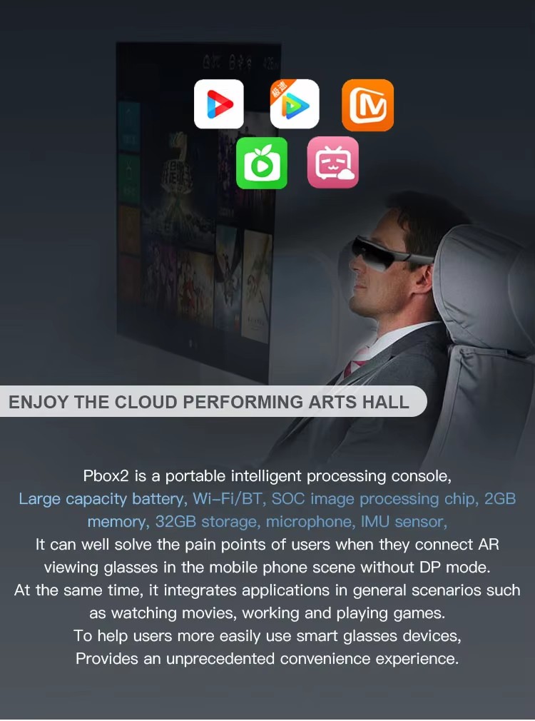 Адаптер интеллектуального терминала для очков AR-PBOX2-02