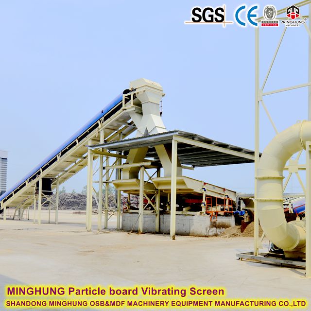 Sistem Layar Bergetar Chipboard MINGHUNG