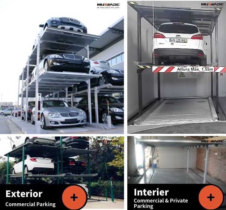 mutrade pit parking solution independent parking lift