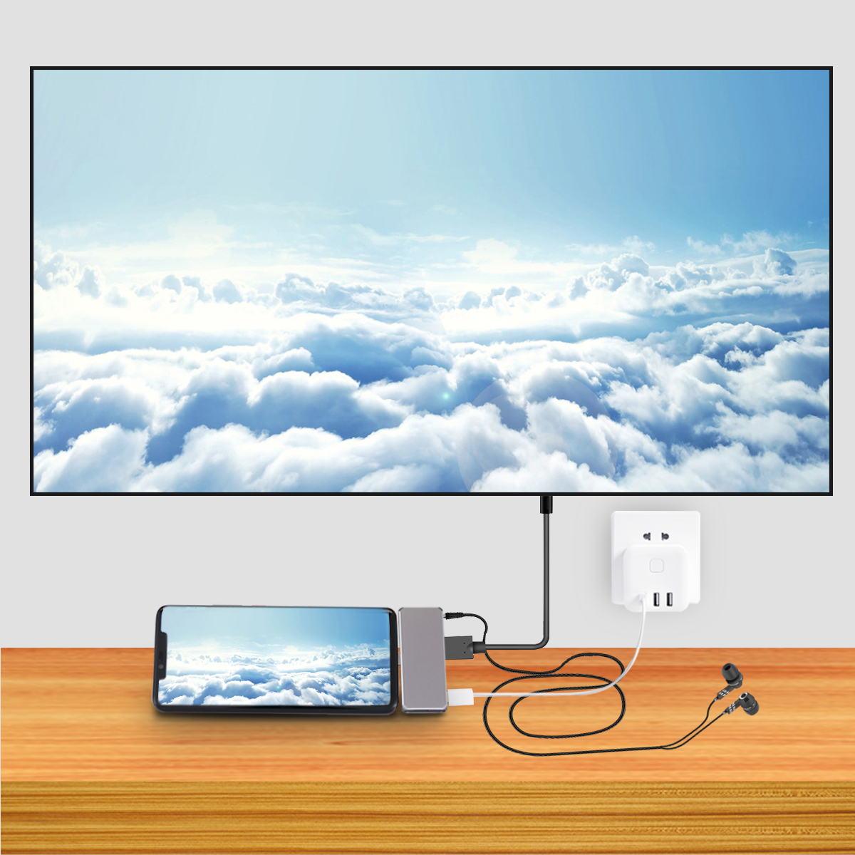5 合 1 USB C 集線器 (9)