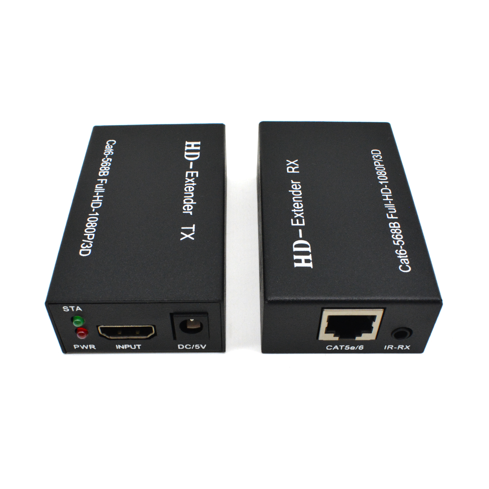 M-HD60A 1080P POC IR Cat5e/6 موسع HD