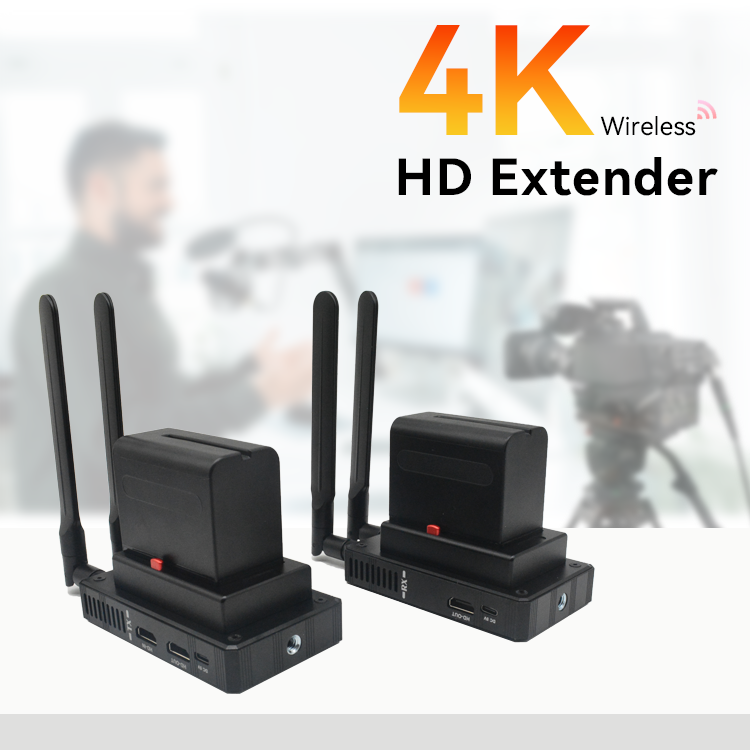 M-HW100 4K 5.8G オプション バッテリー ワイヤレス HD エクステンダー
