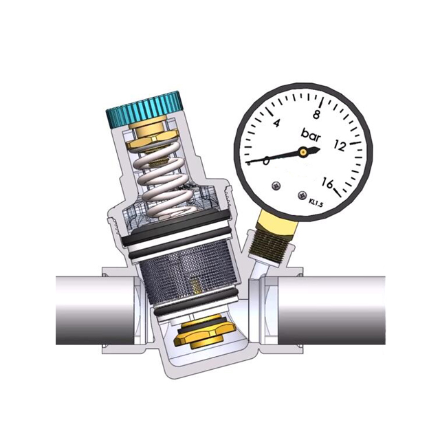 Pressure regulator structure 2