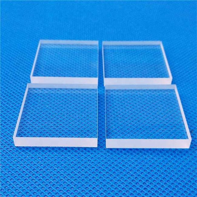 Platte aus Quarzglas
