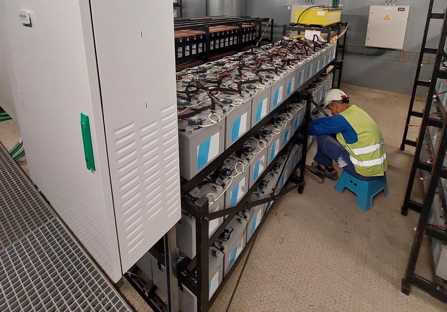 Projet ya surveillance ya pile ya centre de donn&eacute;es .