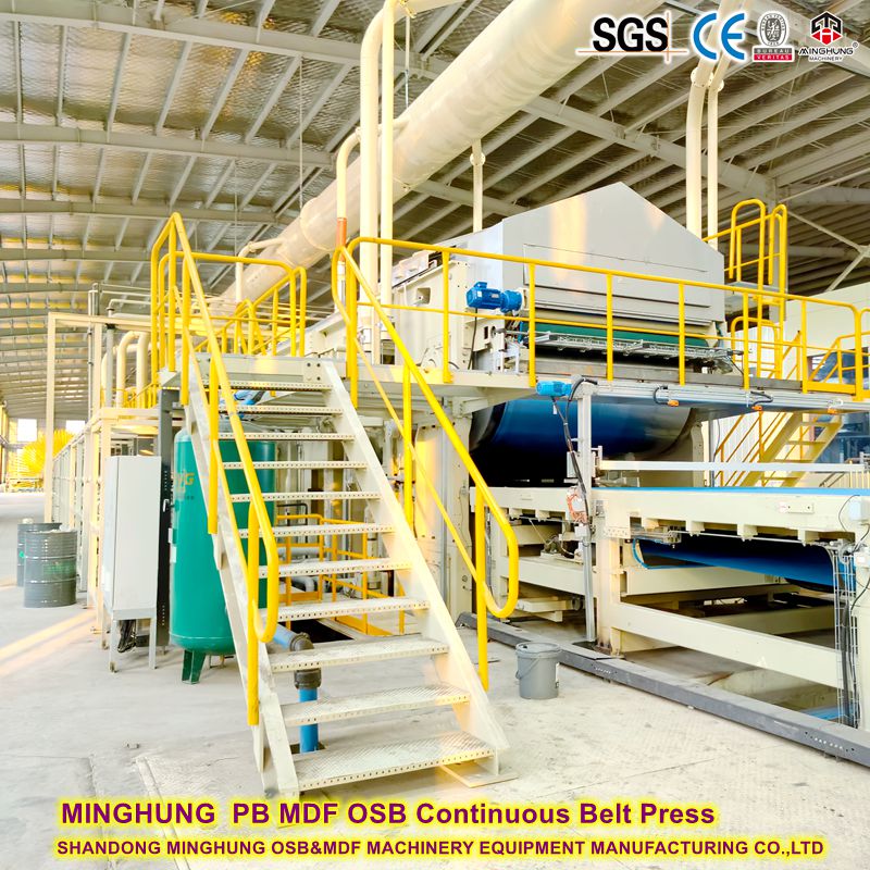 Συνεχής πρέσα ζώνης MINGHUNG PB MDF OSB