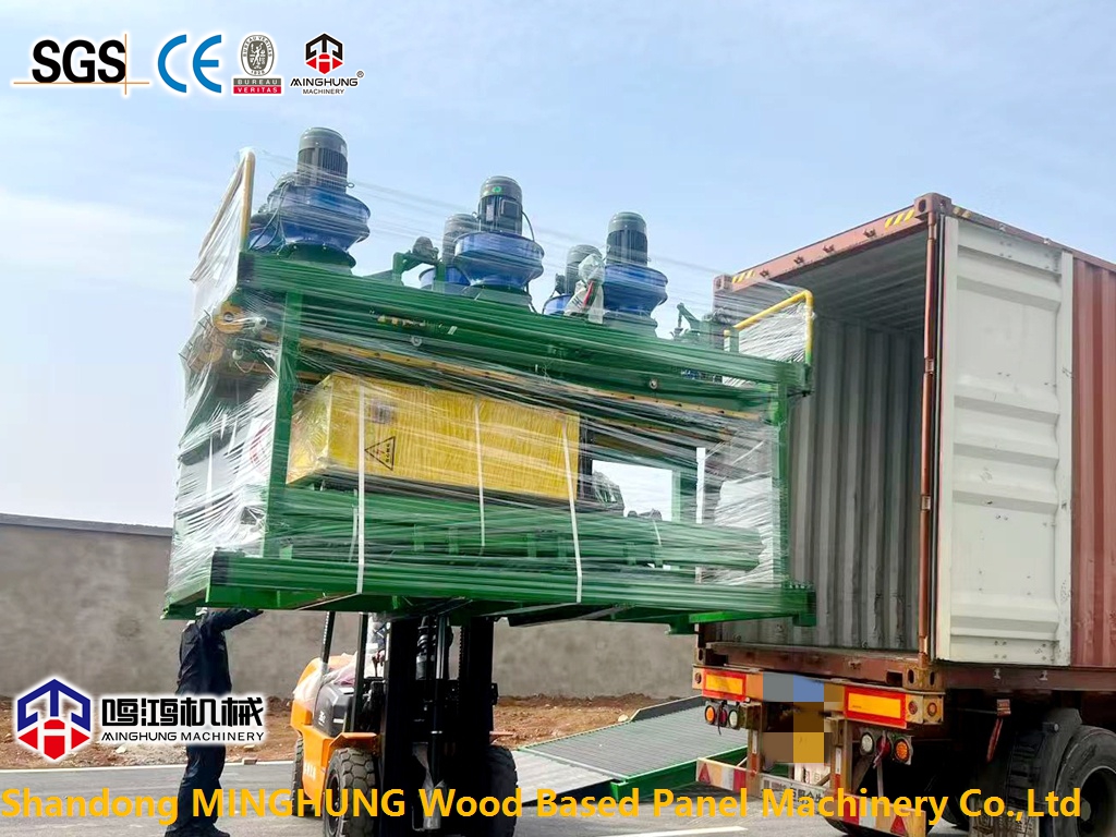 Env&iacute;o de m&aacute;quina apiladora de madera contrachapada