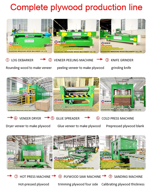 complete plywood production line