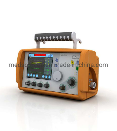 (MS-P120) Ventilateur portatif d'urgence de transport d'ambulance ICU à usage médical