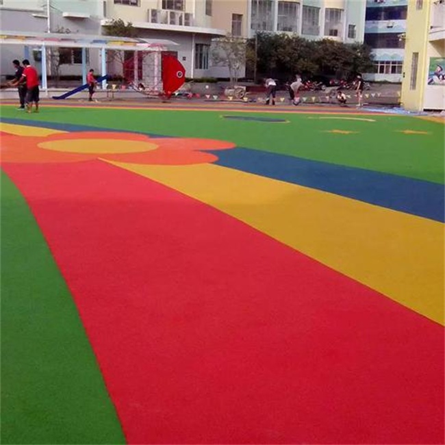 Buntes EPDM-Gummigranulat f&uuml;r Bodenbel&auml;ge