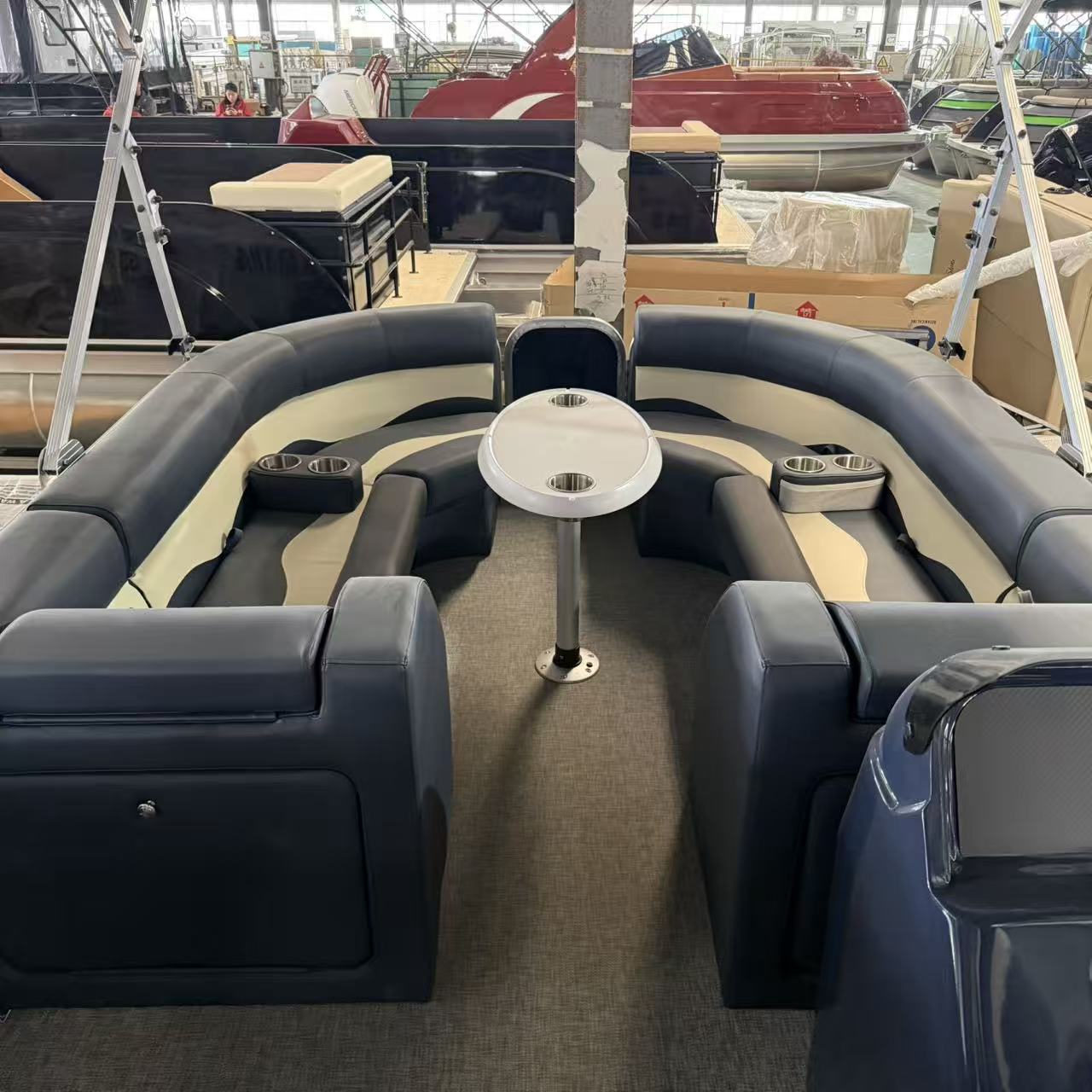 19ft Classic Pontoon na may mga upuan sa pangingisda7