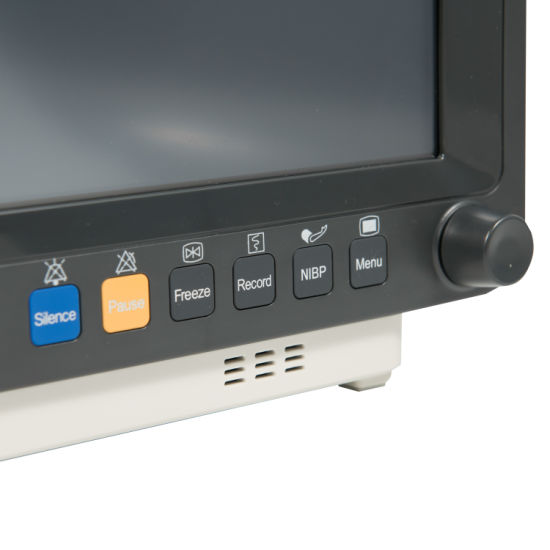 (MS-8800) Monitor de paciente de equipo médico de múltiples parámetros portátil barato ICU