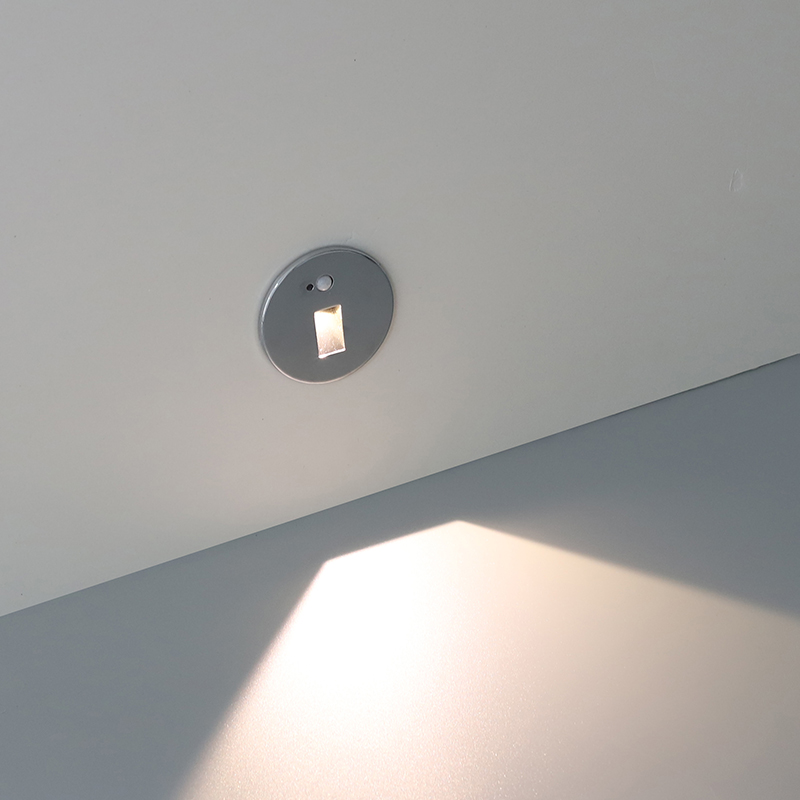 3W 3CCT αισθητήρα κίνησης εσοχή LED Step Light IP65 Αδιάβροχο σιδερένιο φωτιστικό σκάλας LBD5910 Full Series, Μοντέλα LBD5910RAT-3 LBD5910RBT-3 LBD5910RCT-3 LBD5910SAT-3 LBD5910S Συνδυασμοί που ταιριάζουν, 3 σχήματα δέσμης, 4 χρώματα πάνελ, 6 στυλ πλαισίου, Human Induction Outdoor Landscape Step Light