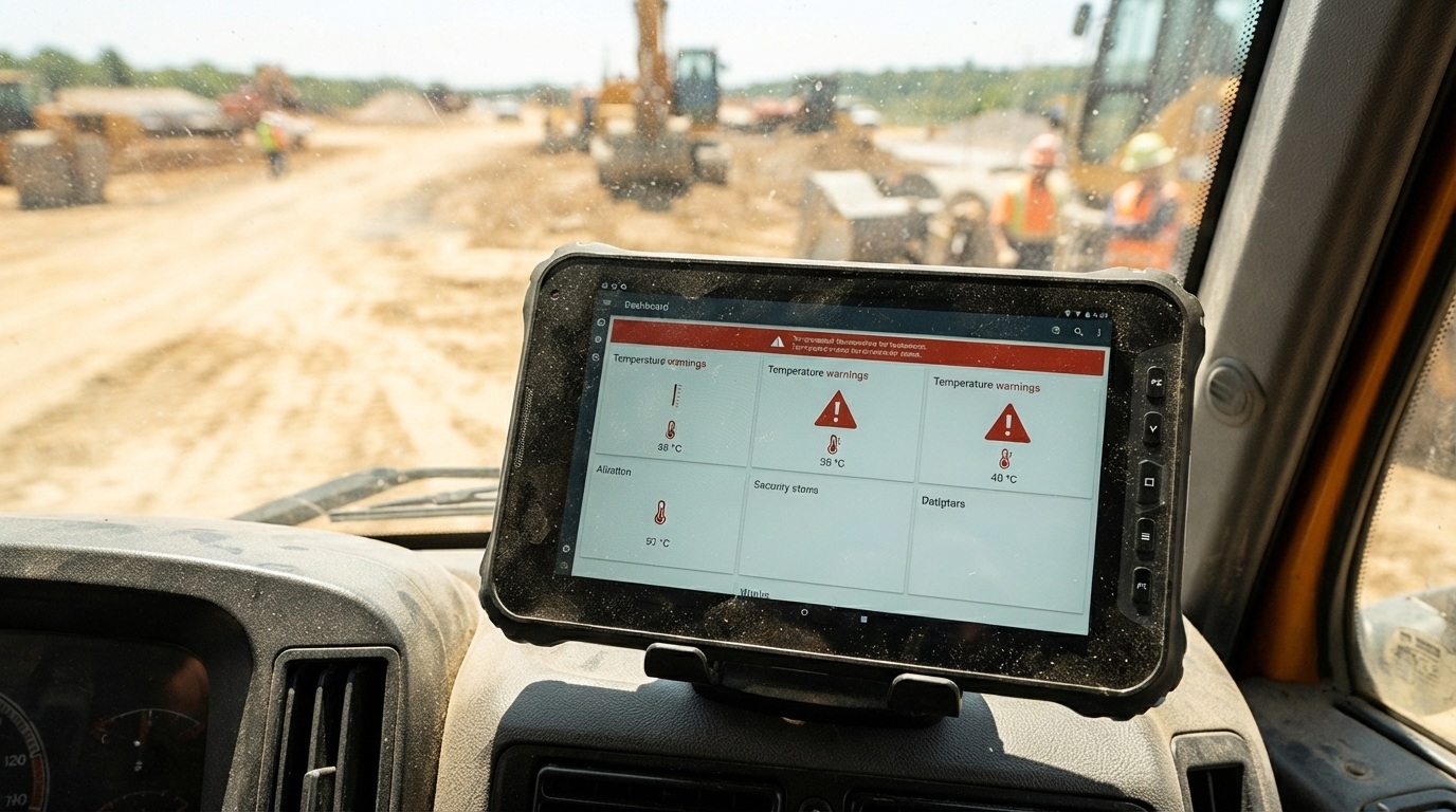 Das robuste Aozora-Tablet wird &uuml;ber die Remote-MDM-Plattform-3 verwaltet