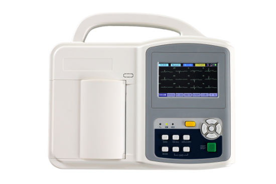 (MS-1203H) Électrocardiographe LCD à trois canaux ECG ECG