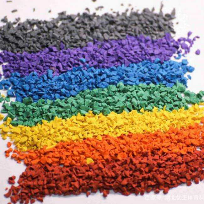 Granulo di gomma EPDM colorato
