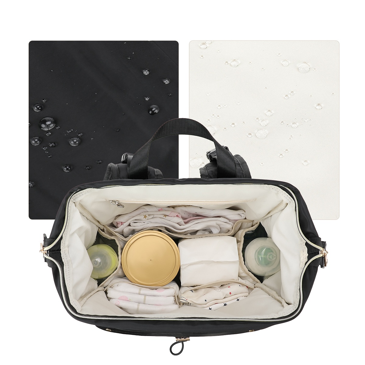 Wipeable Interior Linings & Reinforced Strap Anchors