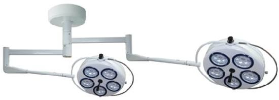 (MS-CDC5 + 5) Lumière d'opération d'opération de lumière de chirurgie chirurgicale de plafond de double tête
