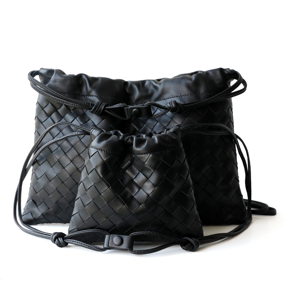 Retail-Ready Leather & Vegan Leather Drawstring Bags