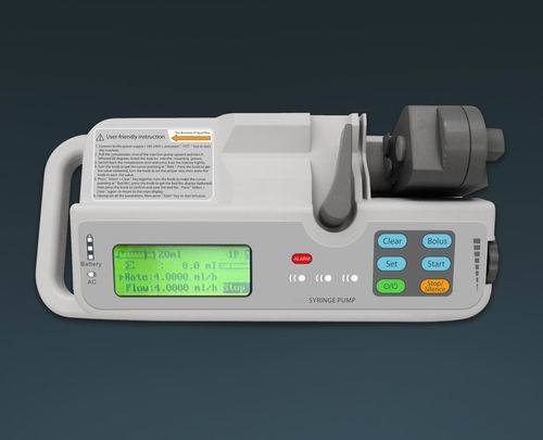 (MS-S150C) Pompe à seringue à perfusion portable pour chirurgie à canal unique