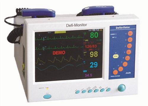 (MS-380B) Desfibrilador cardíaco externo automatizado Desfibrilador de Aed biofásico portátil