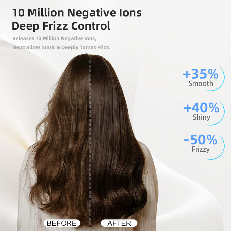 El secador de pelo de iones negativos C183 ayuda a reducir la est&aacute;tica y el frizz para un cabello m&aacute;s suave